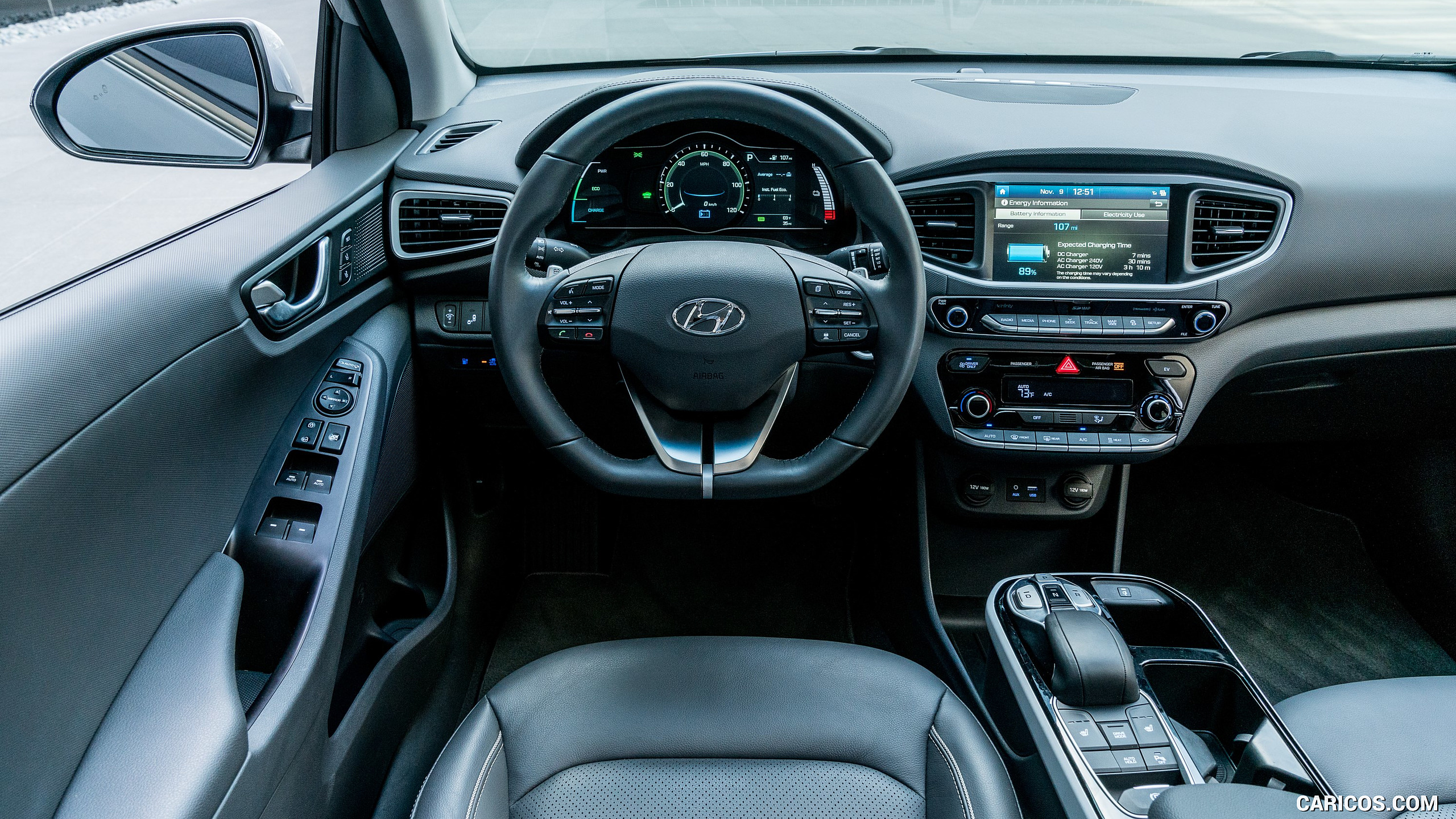 Hyundai Ioniq Ev Interior Cockpit HD Wallpaper