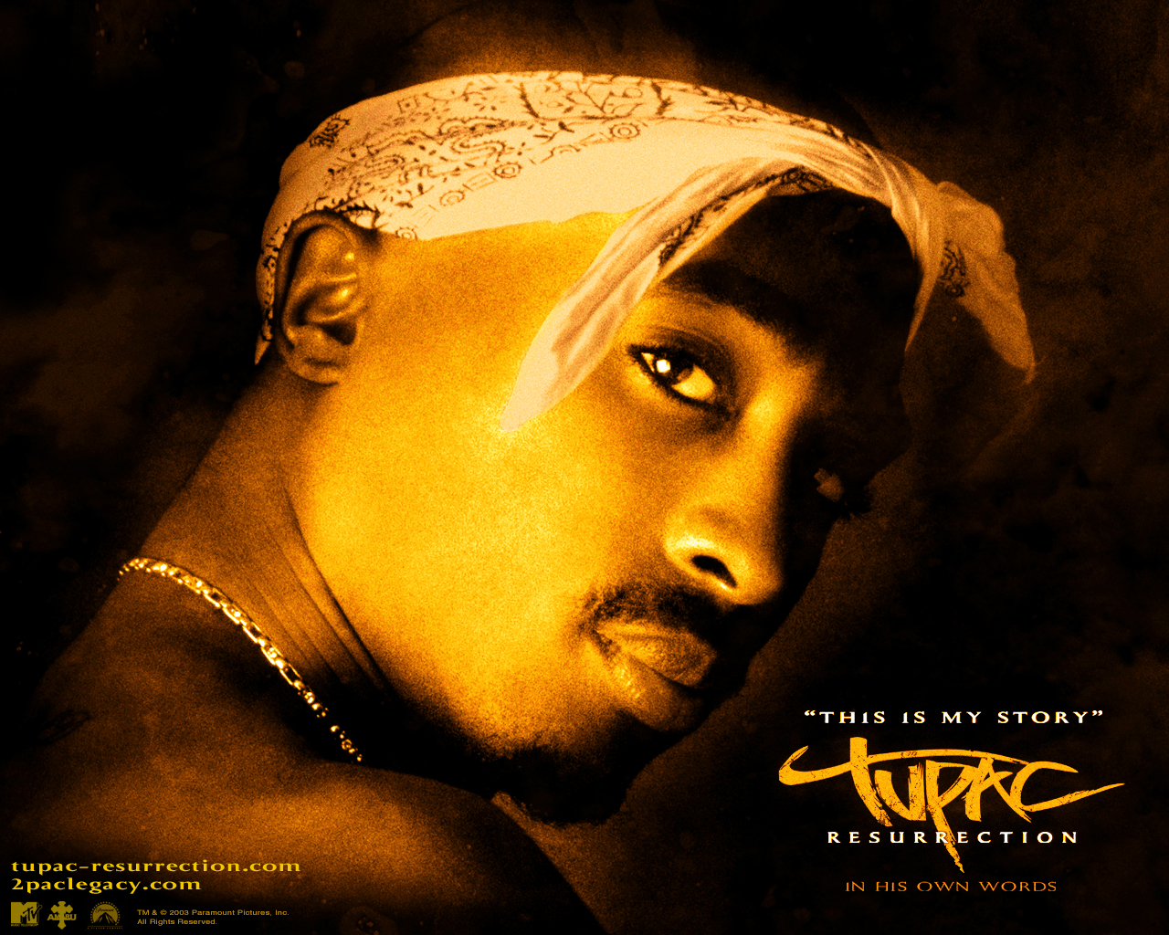 Tupac Biography Picture Wallpaper Lyric