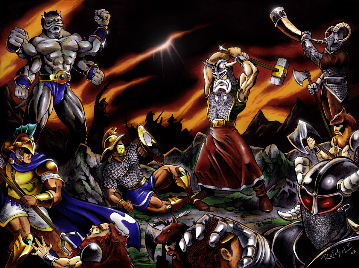 Age Of Myth Clash Titans By Reptilecynrik