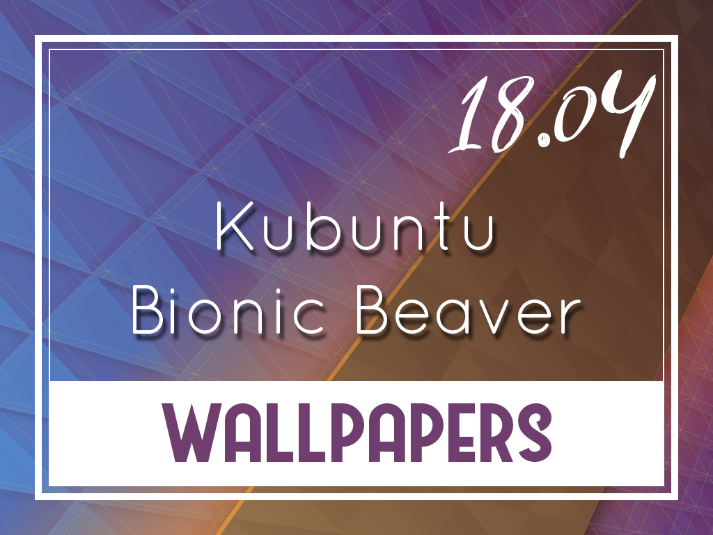 Kubuntu Bionic Beaver Default Desktop Wallpaper Os