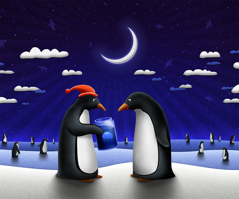 Free Tablet PC Christmas Wallpapers 960x800
