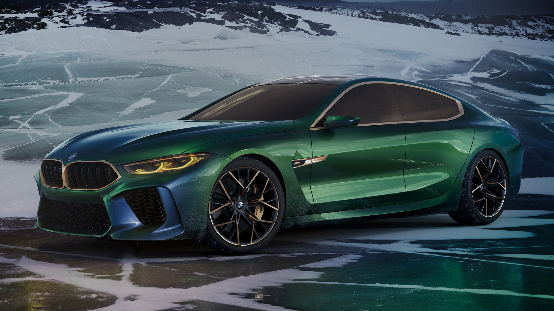 Bmw Concept M8 Gran Coupe HD Wallpaper Background Image