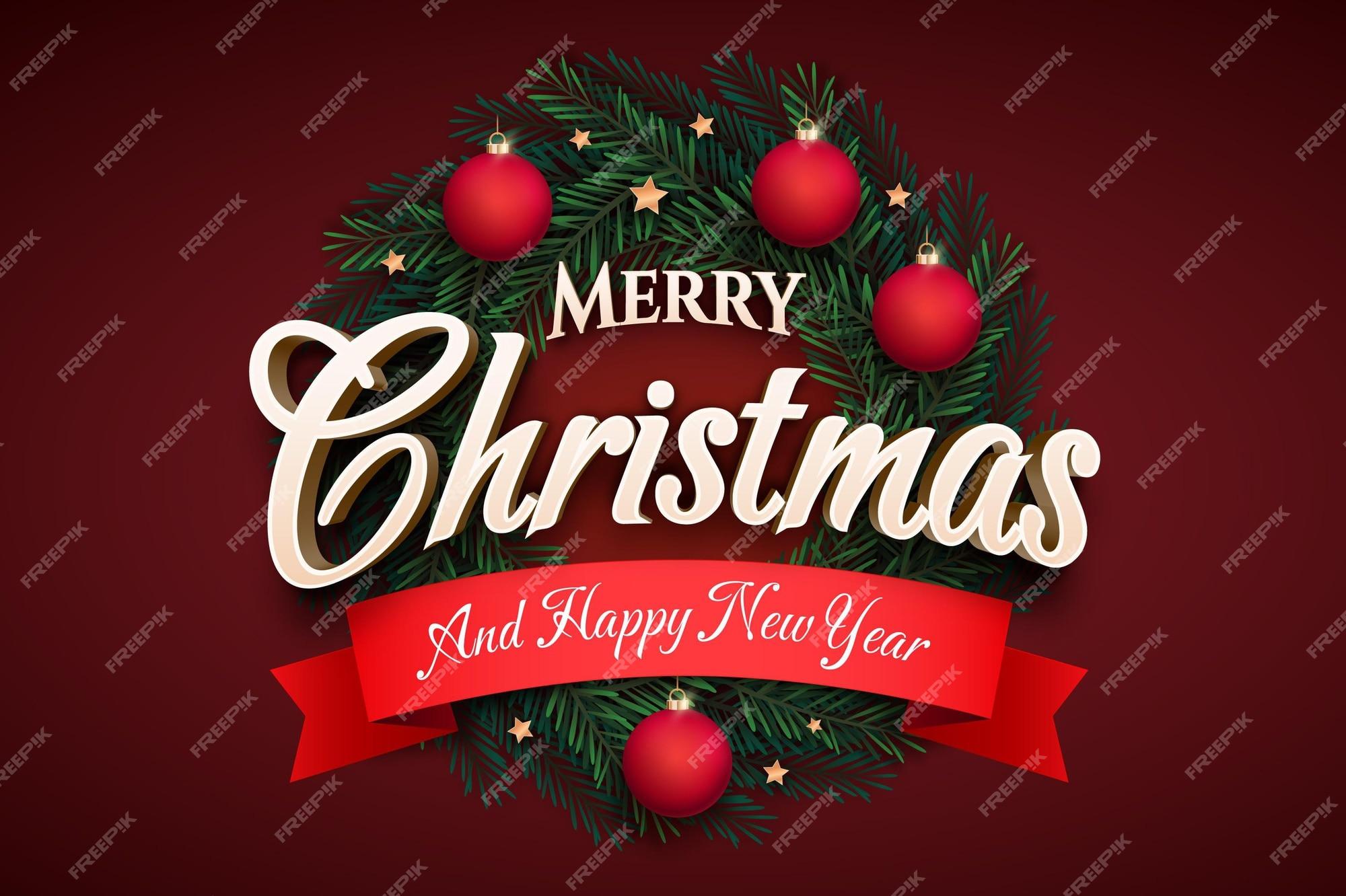 Happy Christmas Images Free Download on Freepik