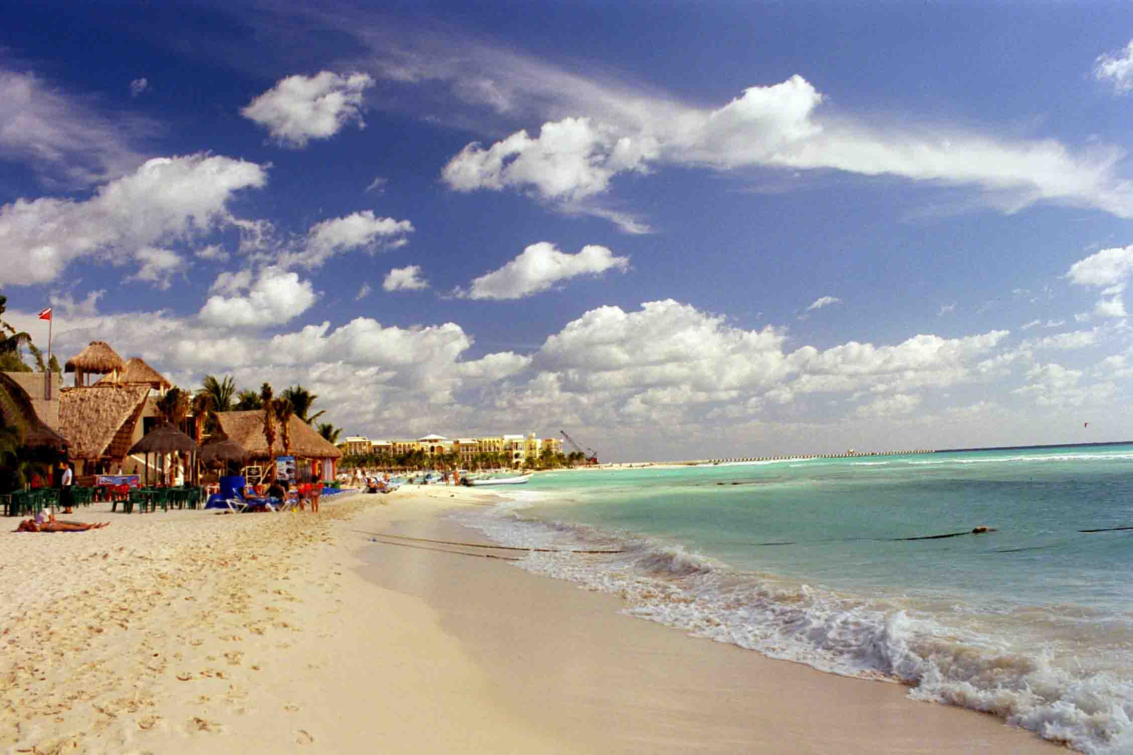 Playa Del Carmen Background By Philip Givon
