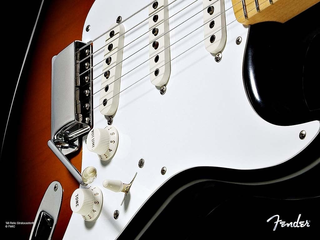 Guitar Wallpaper   Fender Stratocaster   1024x768 Great Guitar