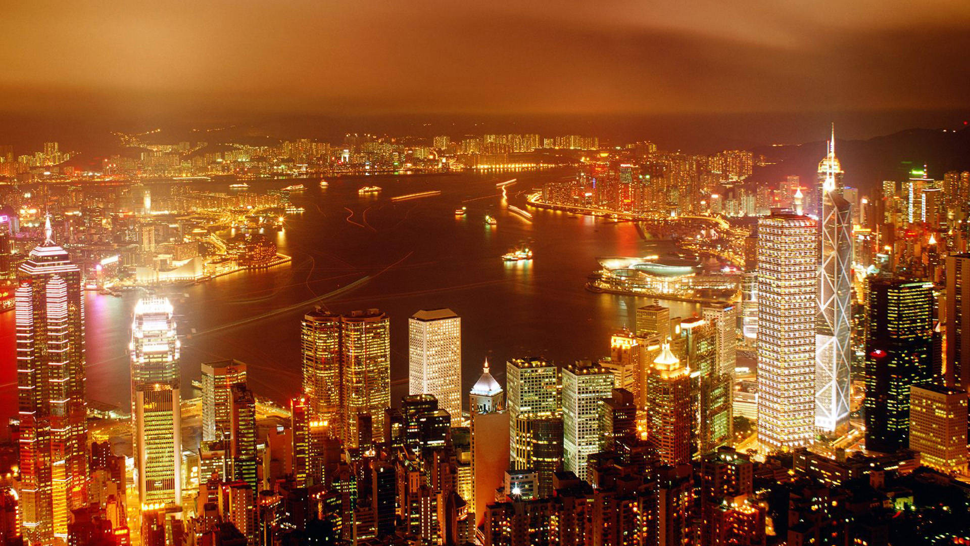 City Of Life Hong Kong Wallpaper