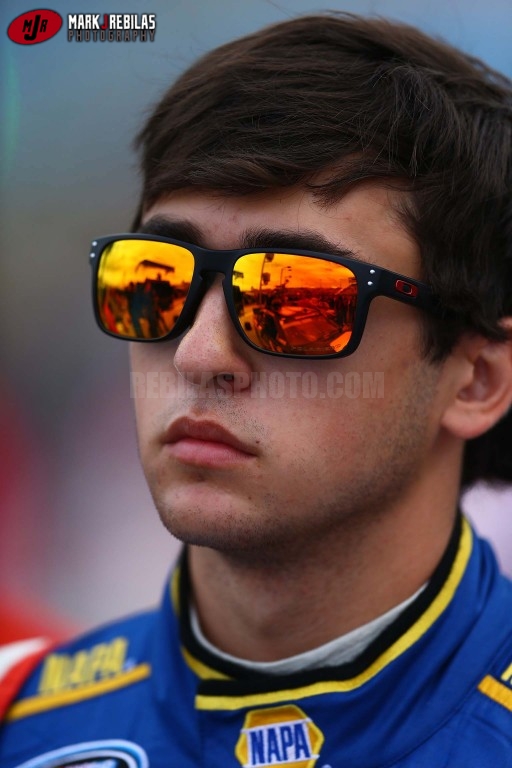 Chase Elliott On The Grid Prior To Blue Jeans Go Greentm At