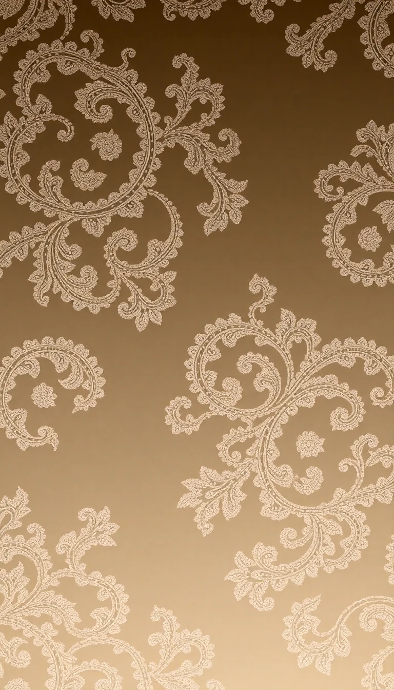 Lace Swirls Wallpaper