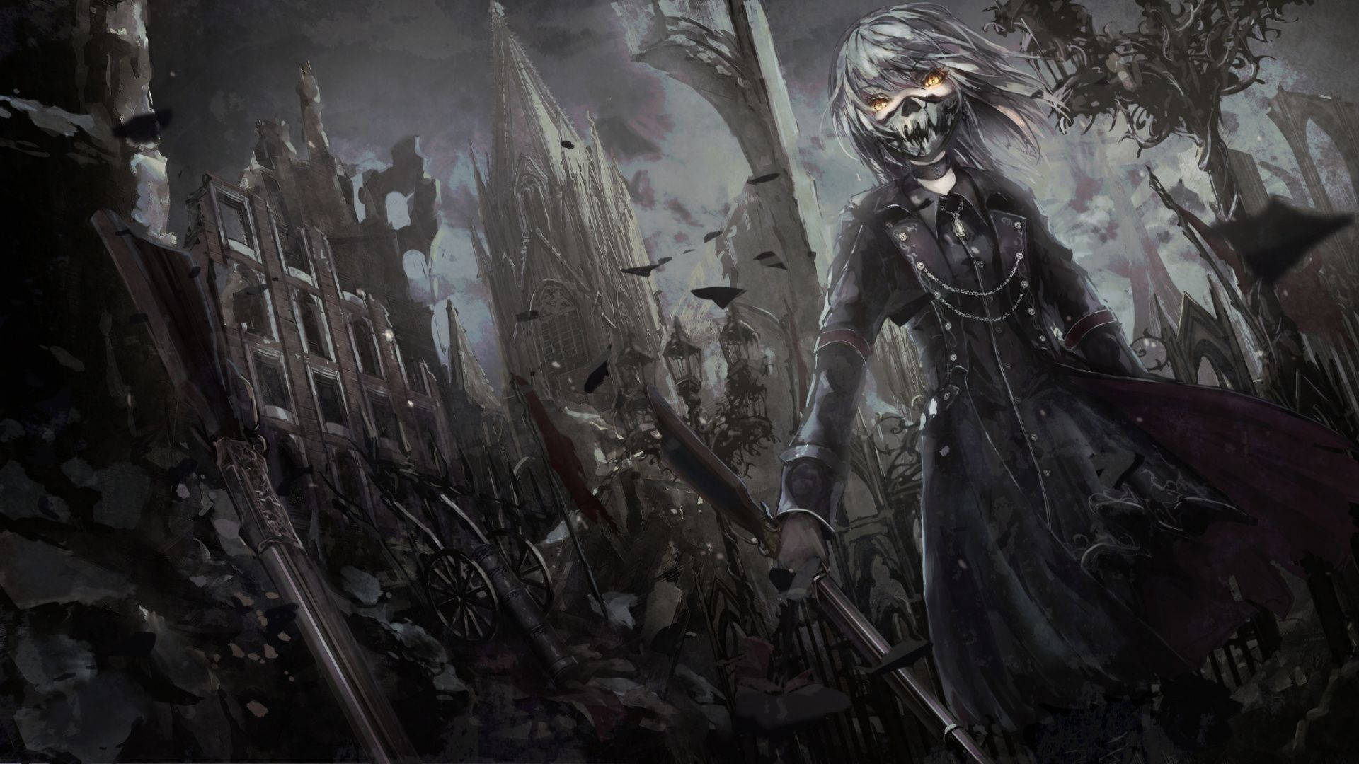 Dark Anime Aesthetic Wallpaper