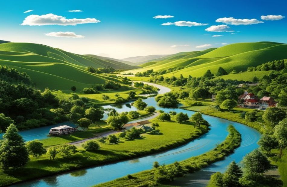 Model Railroad Backdrops Wallpaper