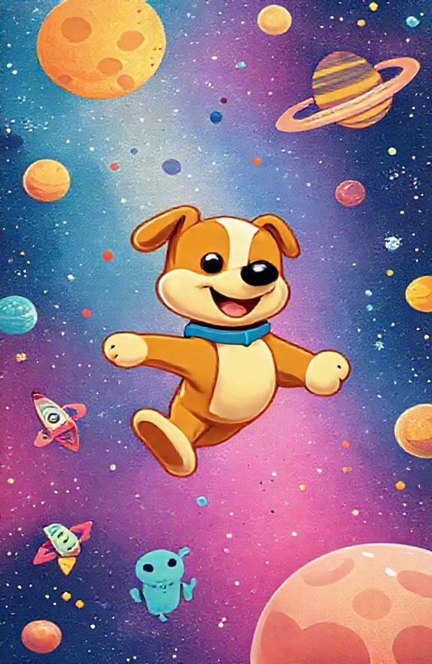Doge Space Wallpaper