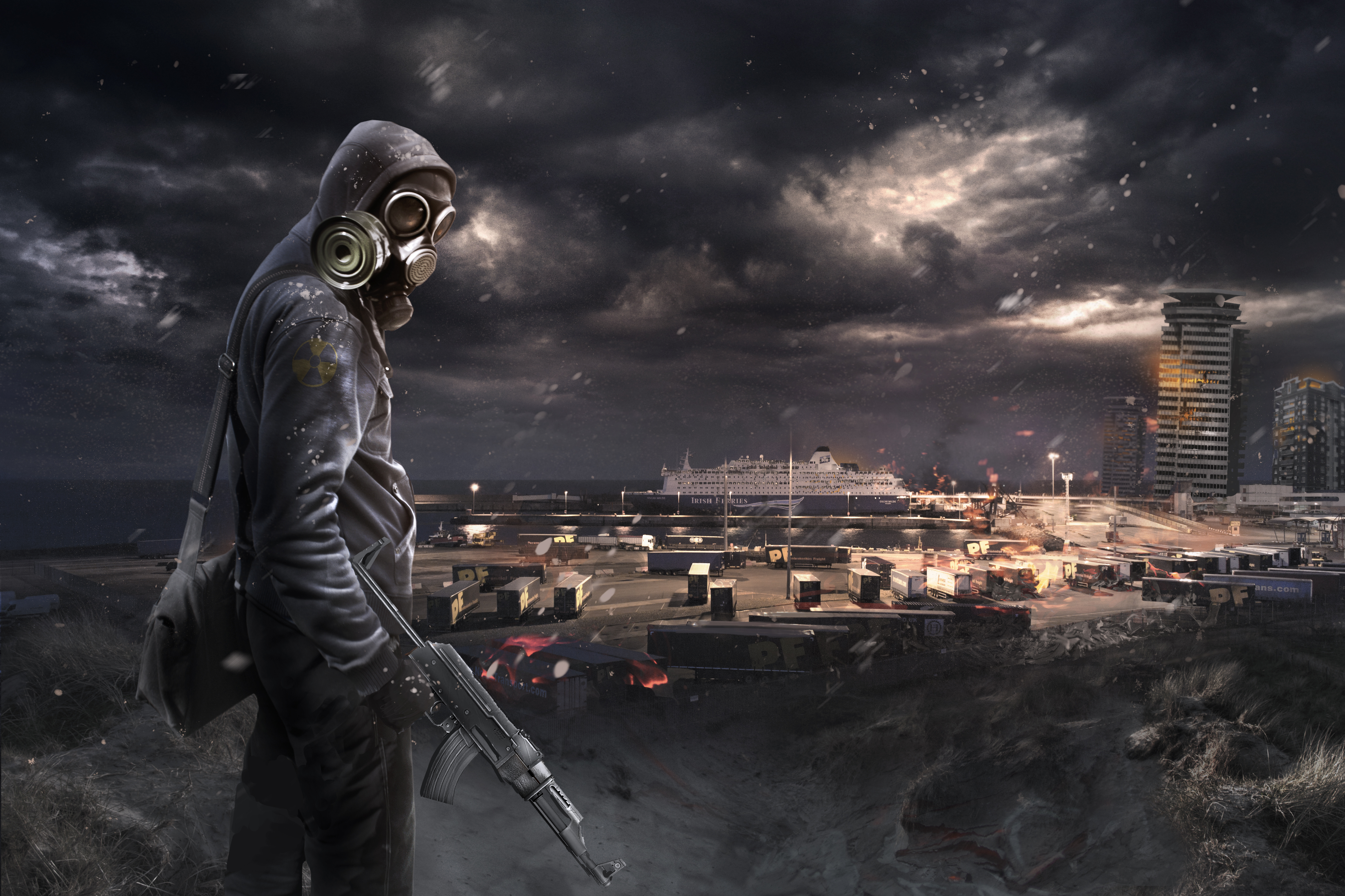 High quality photo of Nuclear Winter picture of people Stalker For