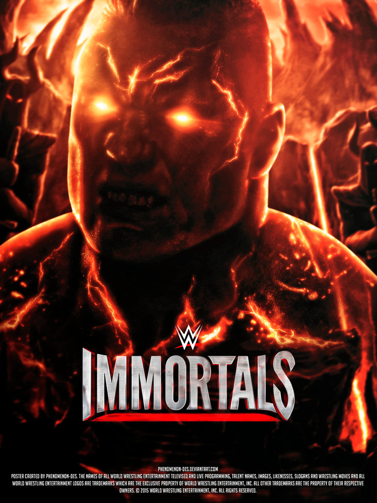 Wwe Immortals Poster By Phenomenon Des