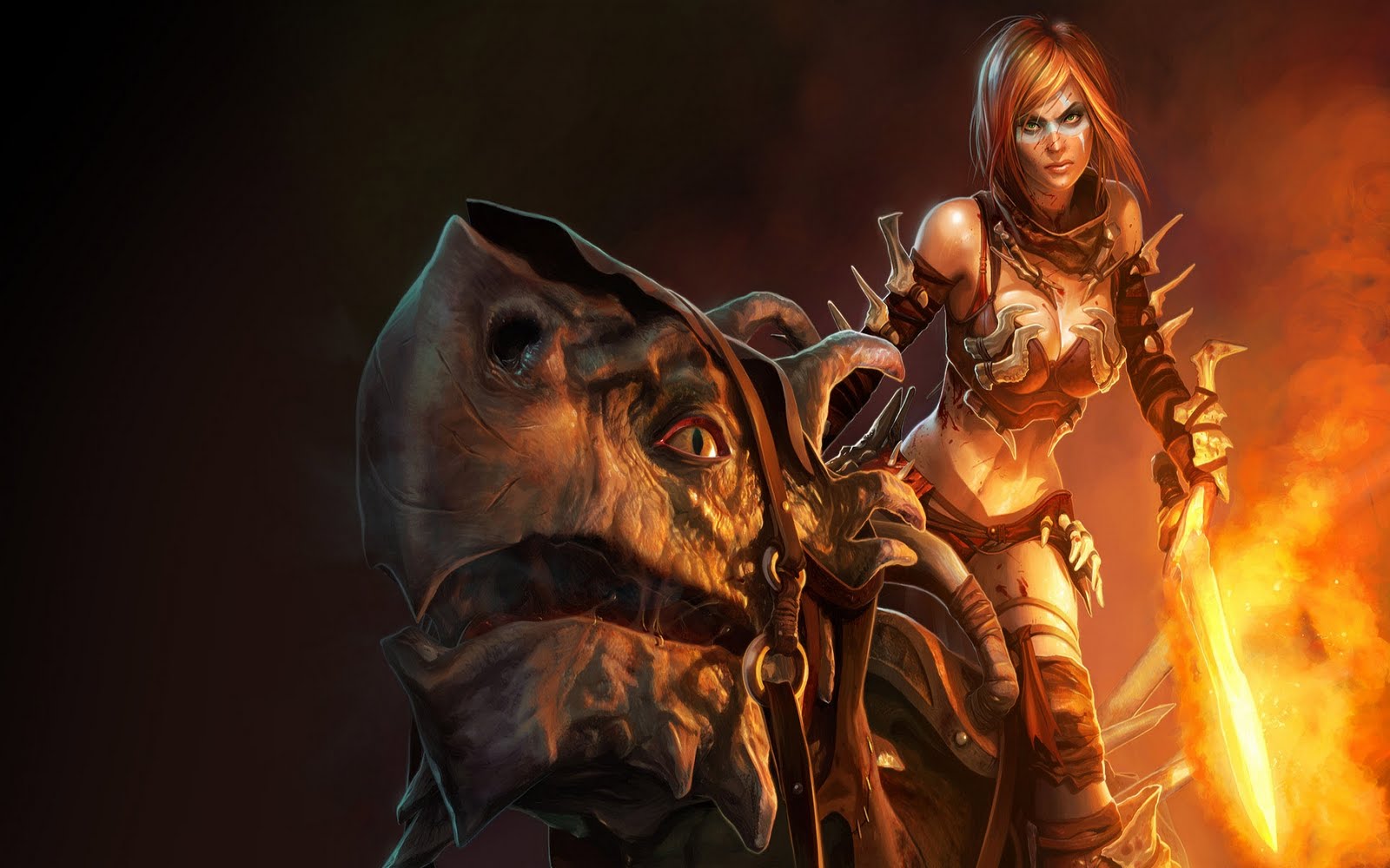 Pc Game Womans In Games Wallpaper Of