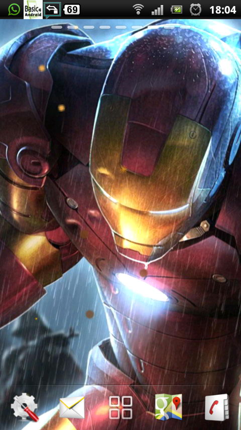 Iron Man Live Wallpaper For Your Android Phone