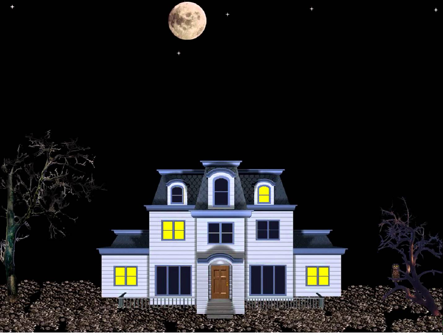 Haunted House Wallpaper And Screensavers Mansion Screensaver