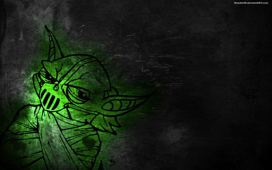 Yoda Grunge Wallpaper by noodle98 on