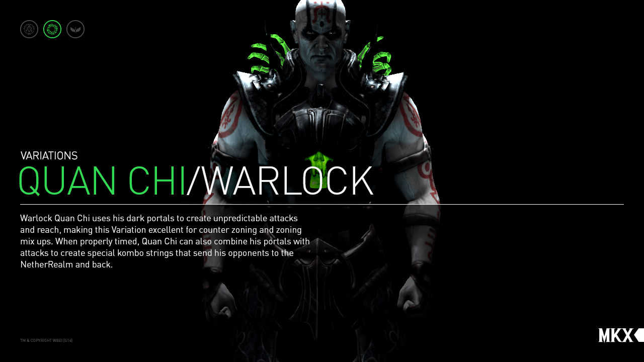 mkx quanchi warlock
