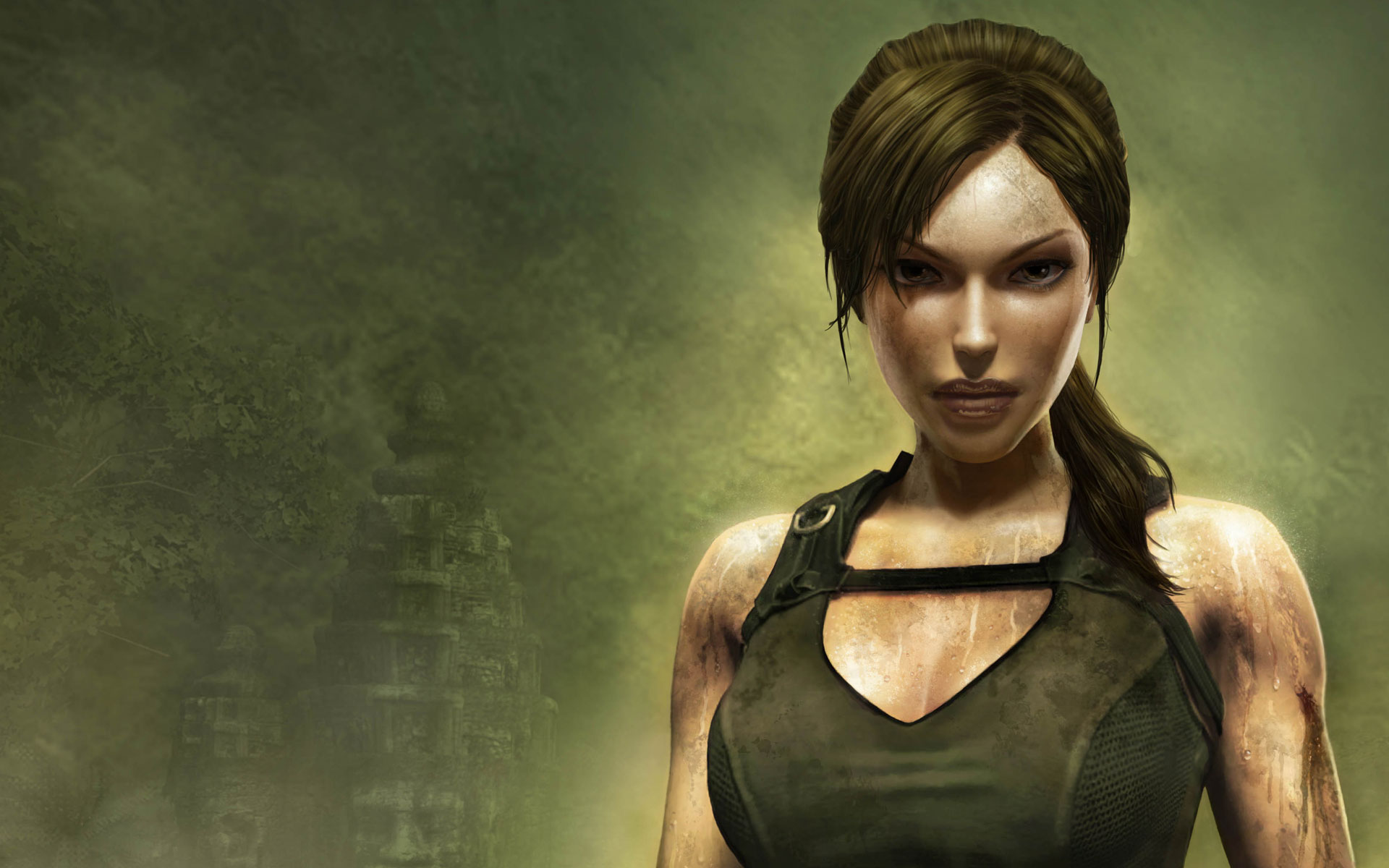 Tomb Raider Lara Croft Face O0k
