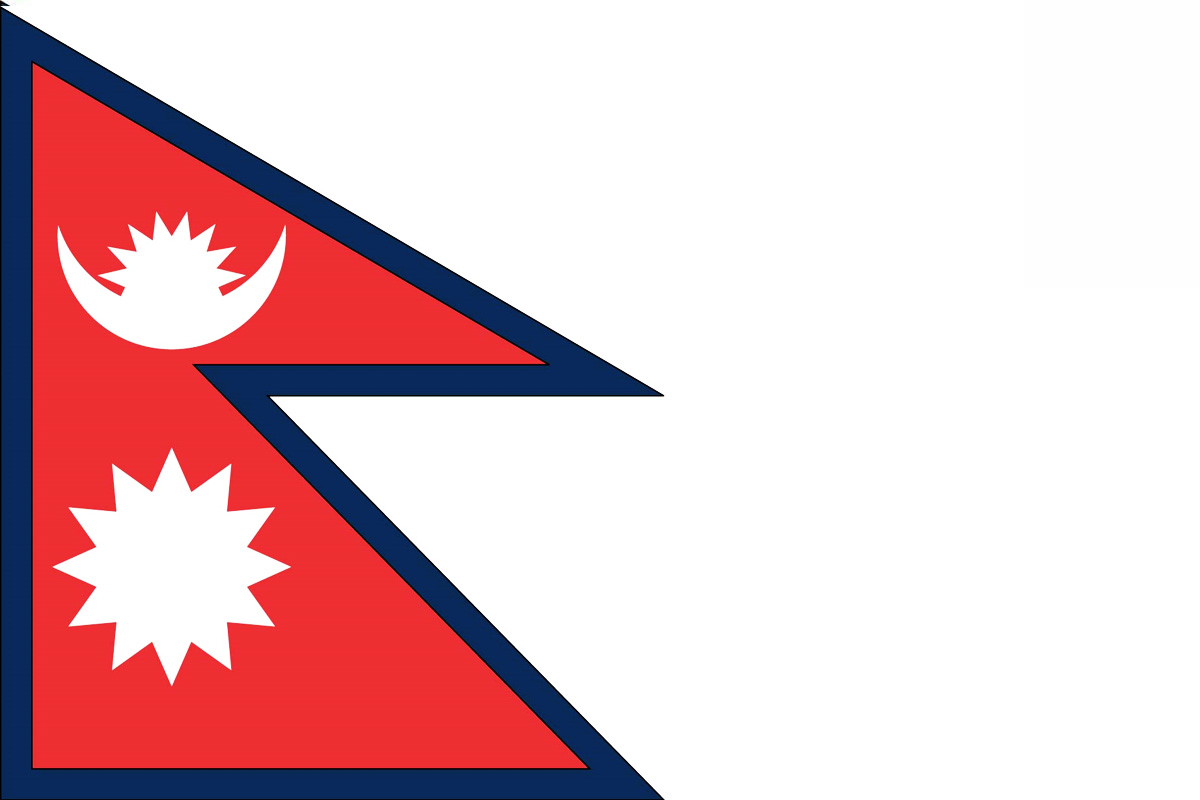 Nepal Flag Bandera de Nepal Republic of Nepal wallpaper download