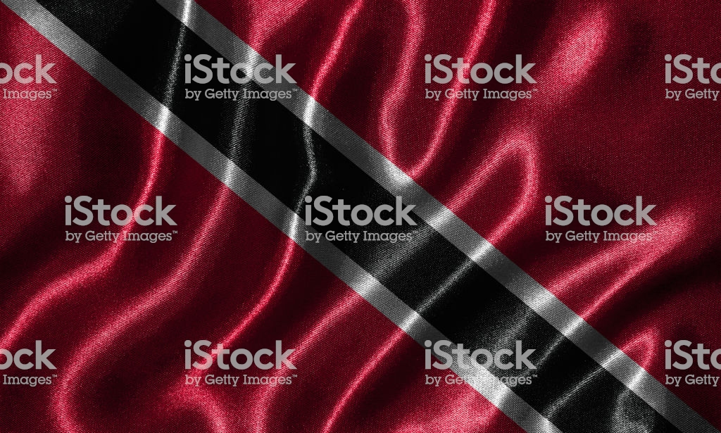 Wallpaper By Trinidad And Tobago Flag Waving Fabric