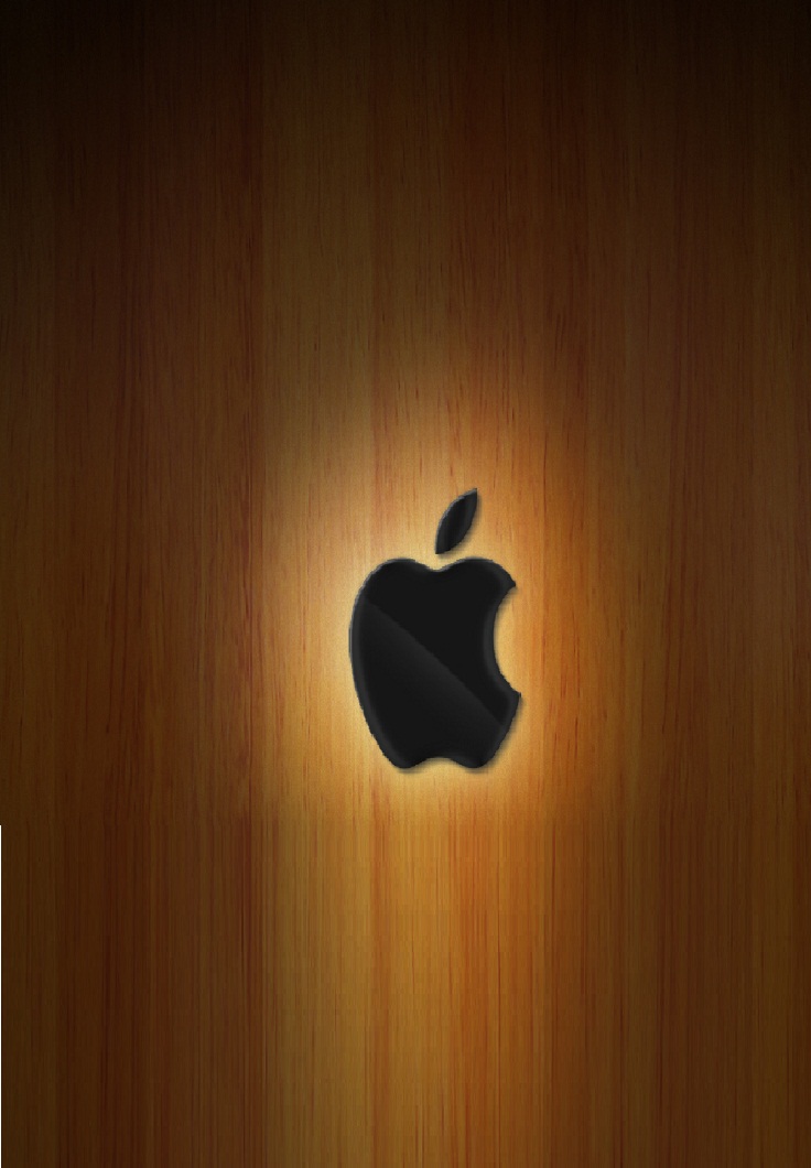 New Apple Logo Wallpaper For iPhone