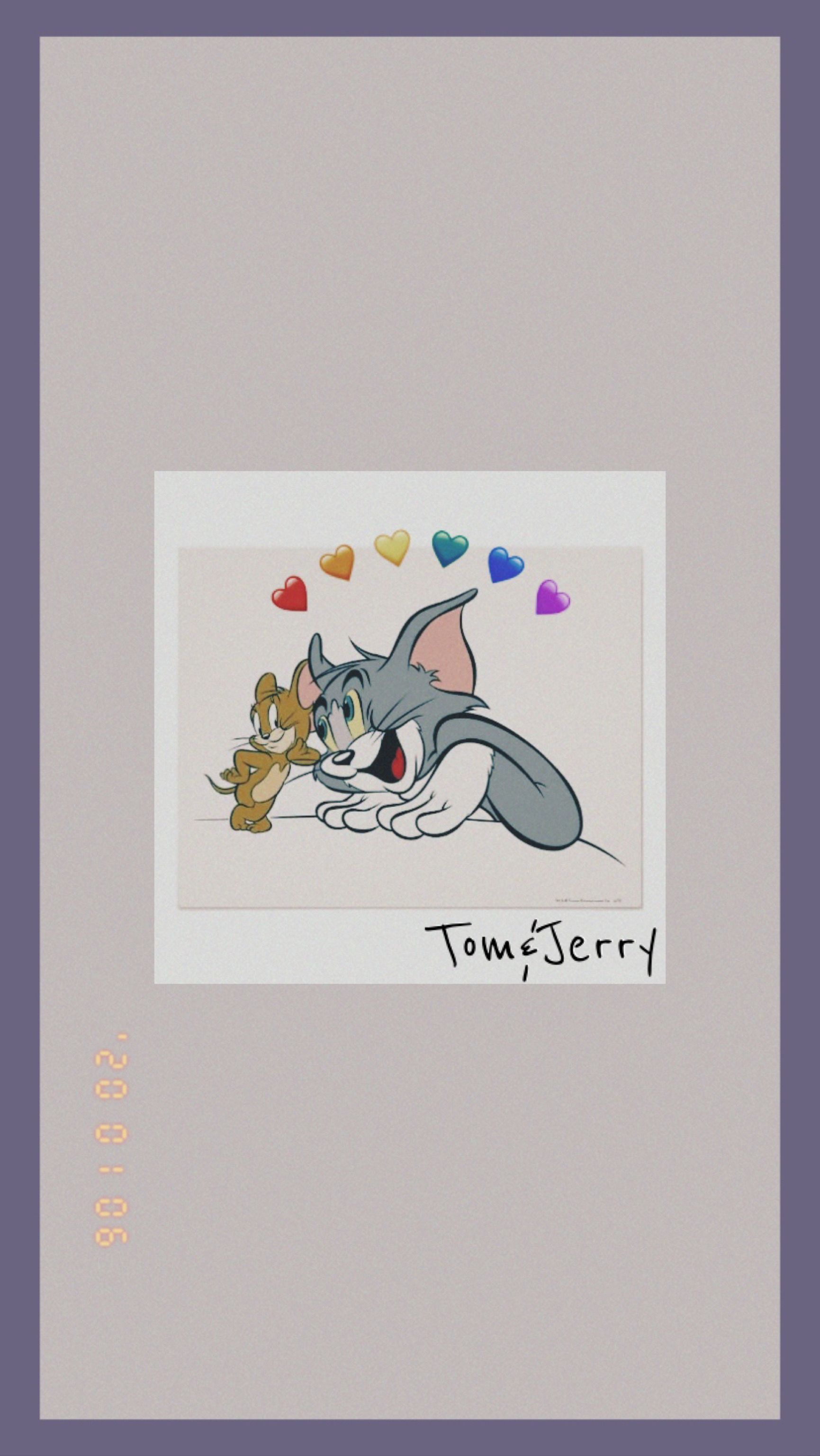 Tom Jerry In Wallpaper