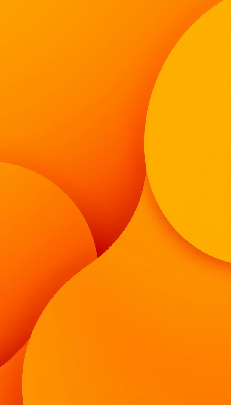 Orange Phone Wallpaper