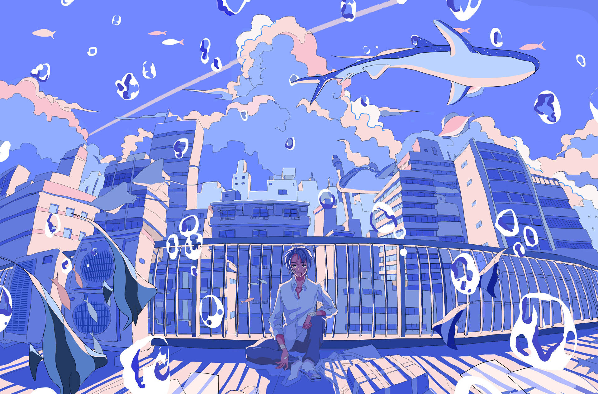 Aesthetic Anime Desktop Wallpaper