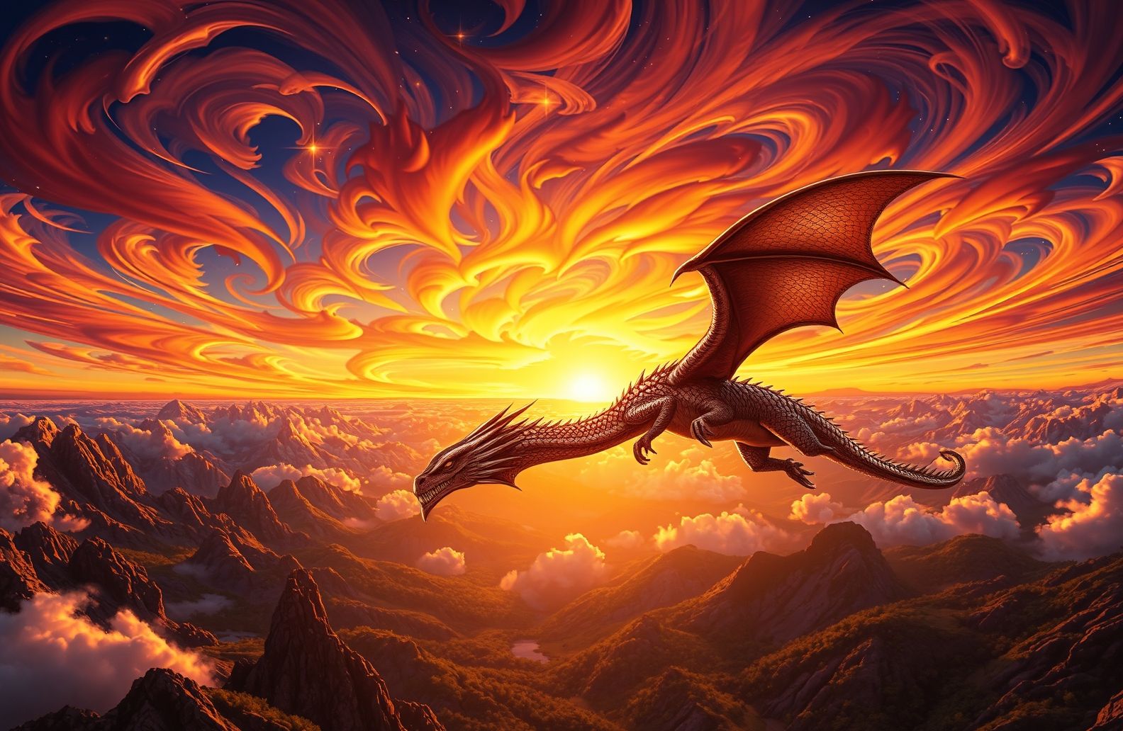 Cool Dragon Wallpaper