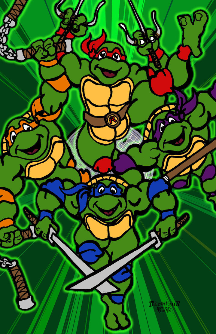 Classic Teenage Mutant Ninja Turtles by mkeaston77 on