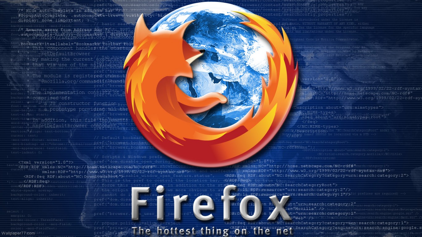 Firefox Blue Wallpaper Puter Jpg