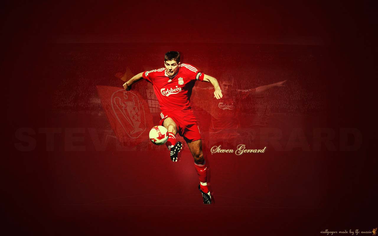 Liverpool FC Wallpaper 1280x800 Liverpool FC Steven Gerrard
