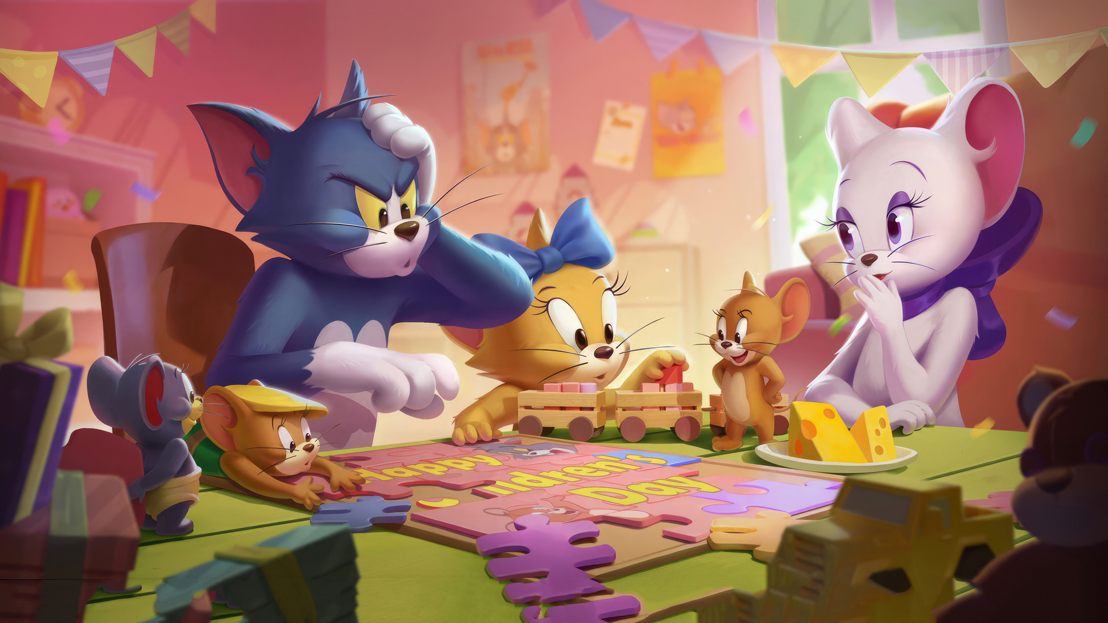 Tom And Jerry 4k HD Wallpaper Image