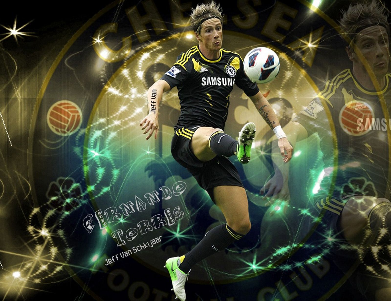 Top Player Chelsea Fernando Torres Wallpaper HD