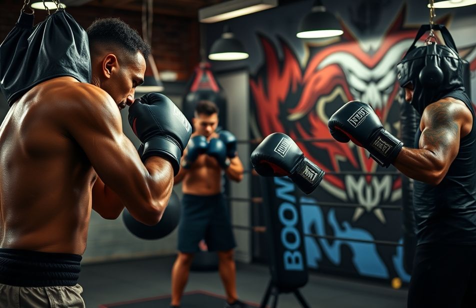 Boxing Gym Wallpaper