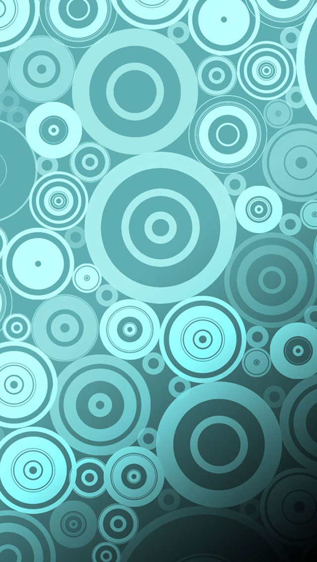 Circle Pattern Background iPhone 5s Wallpaper