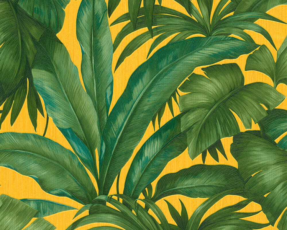 Versace Home Wallpaper Jungle Green Yellow 962403 1000x800