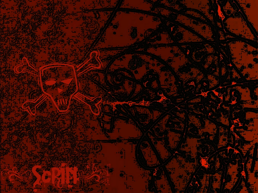 Scrin Red Skull Wallpaper By Mustang19
