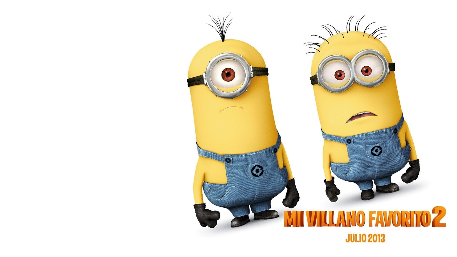 Minions Two Characters Wallpaper And Image Pictures