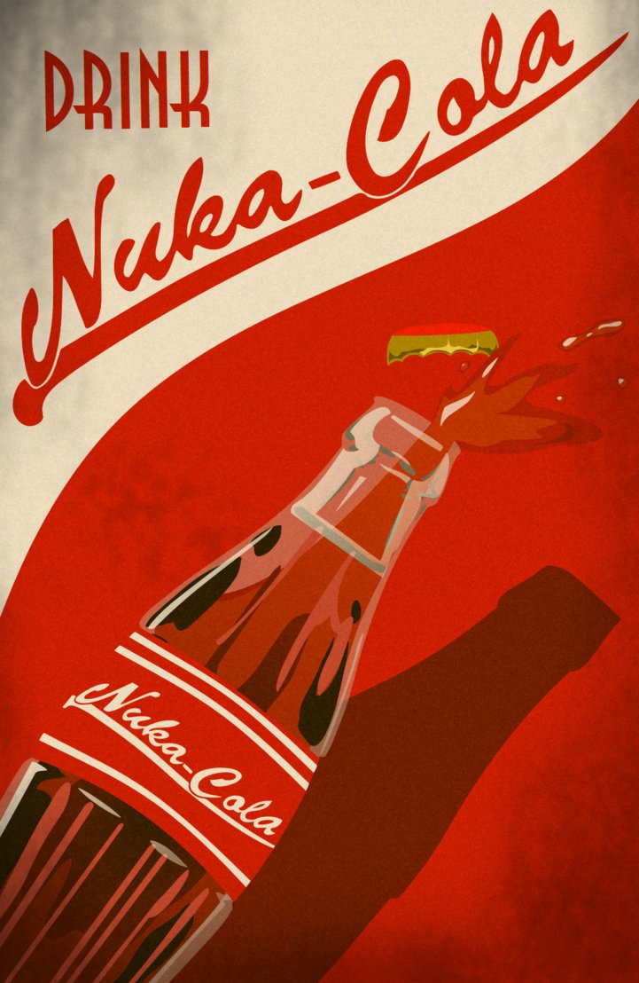 Nuka Cola Poster By Laggycreations