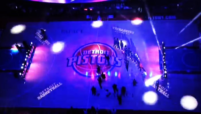 Video Detroit Pistons Introductions