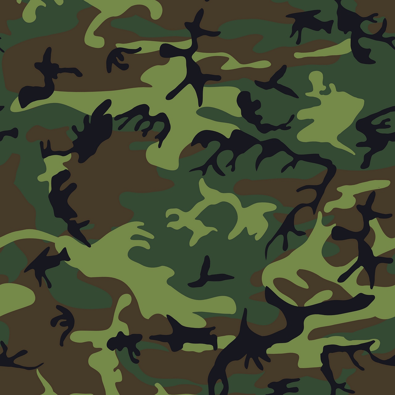 Wallpaper Camouflage Military Patterns