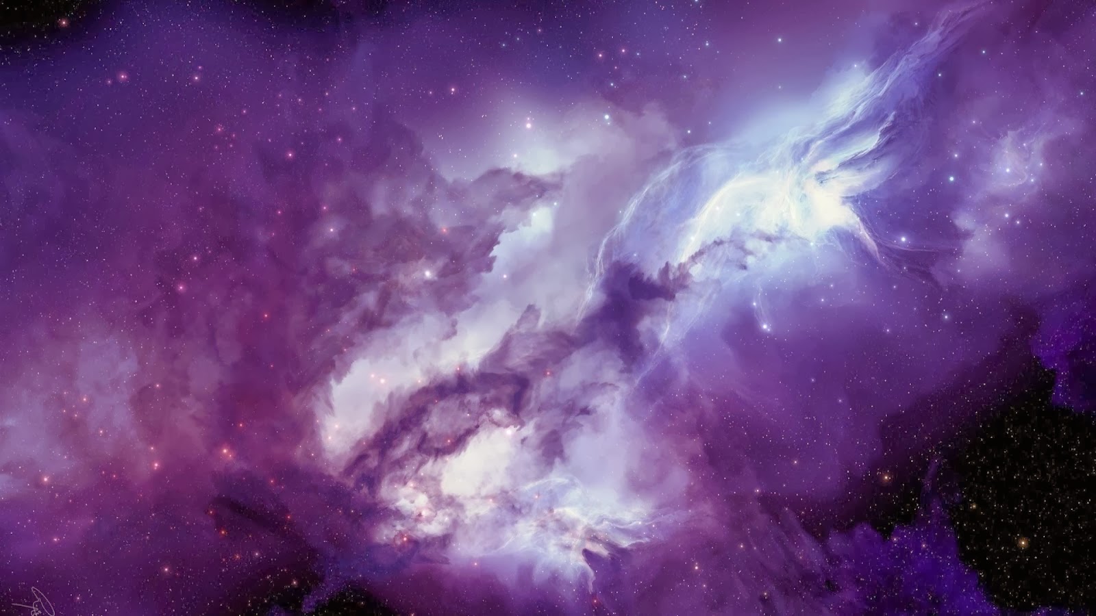 Galaxy Background HD Way Wallpaper 1080p Space