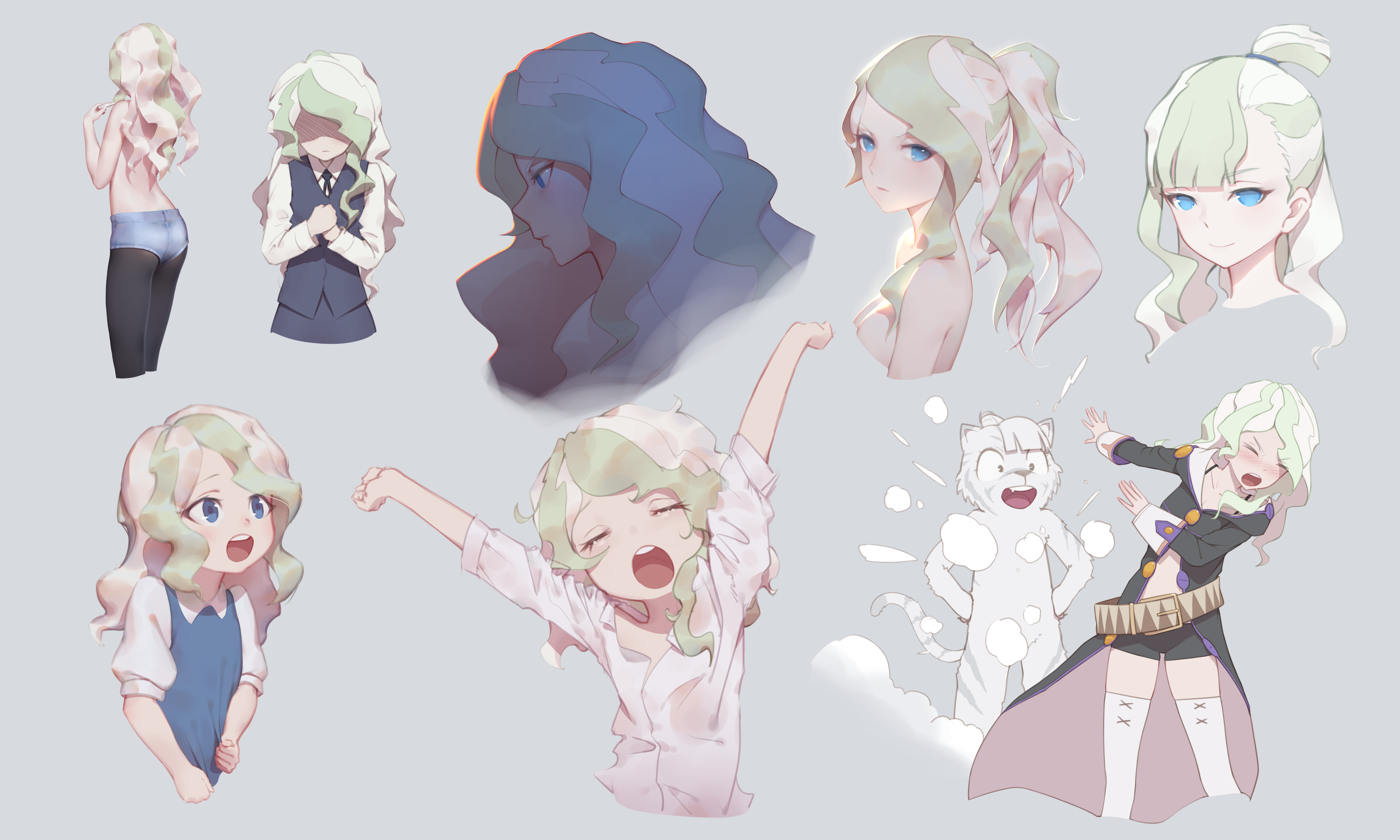 Diana Cavendish Little Witch Academia HD Wallpaper