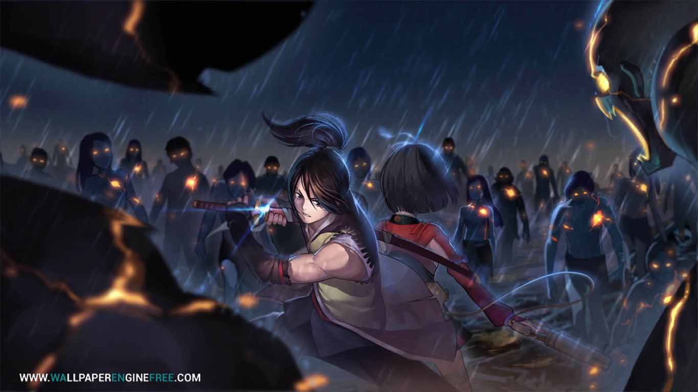 Kabaneri Of The Iron Fortress Wallpaper Engine