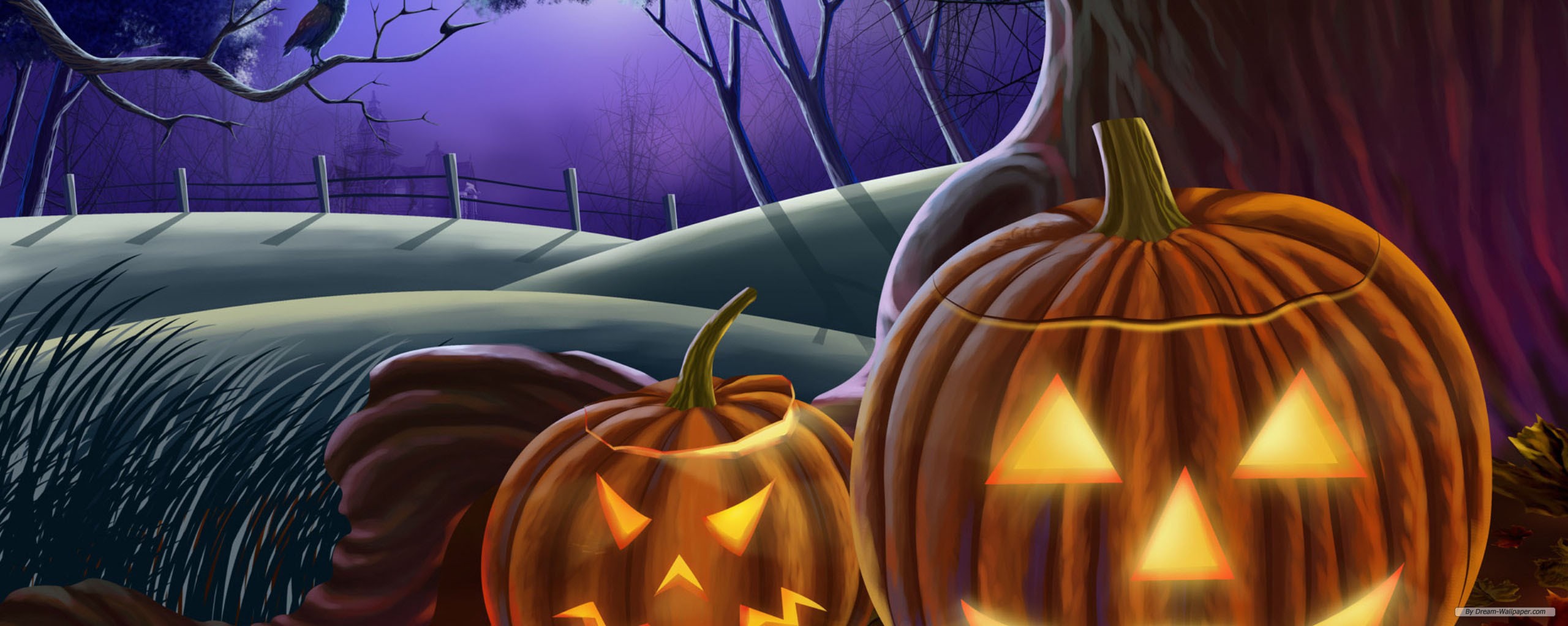 Image Of Holiday Wallpaper Halloween Episode Dual Screen