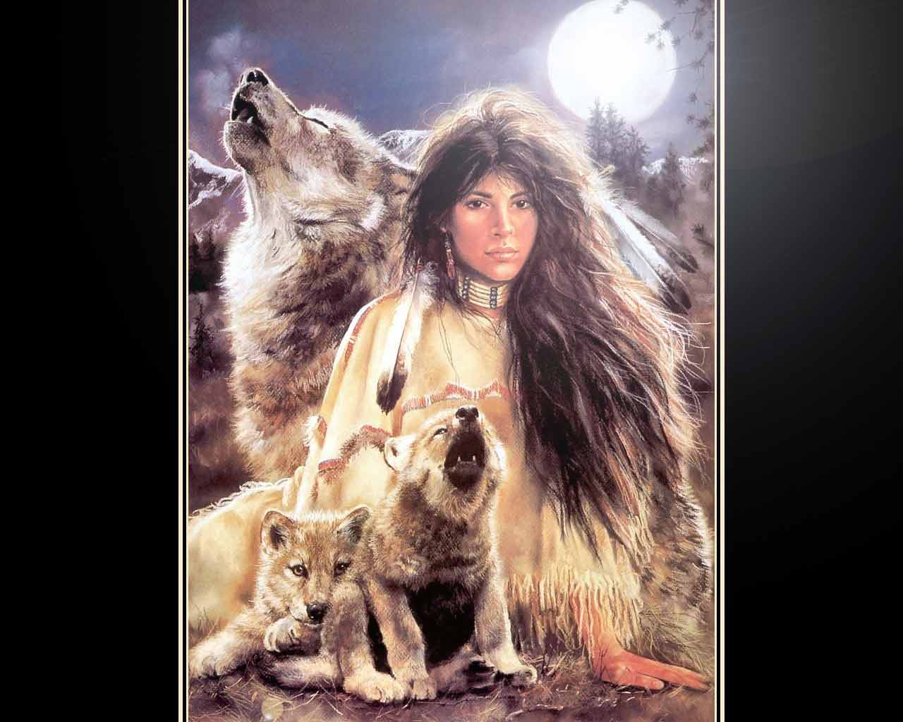 Indian And Wolf Wallpaper Image Pictures Becuo
