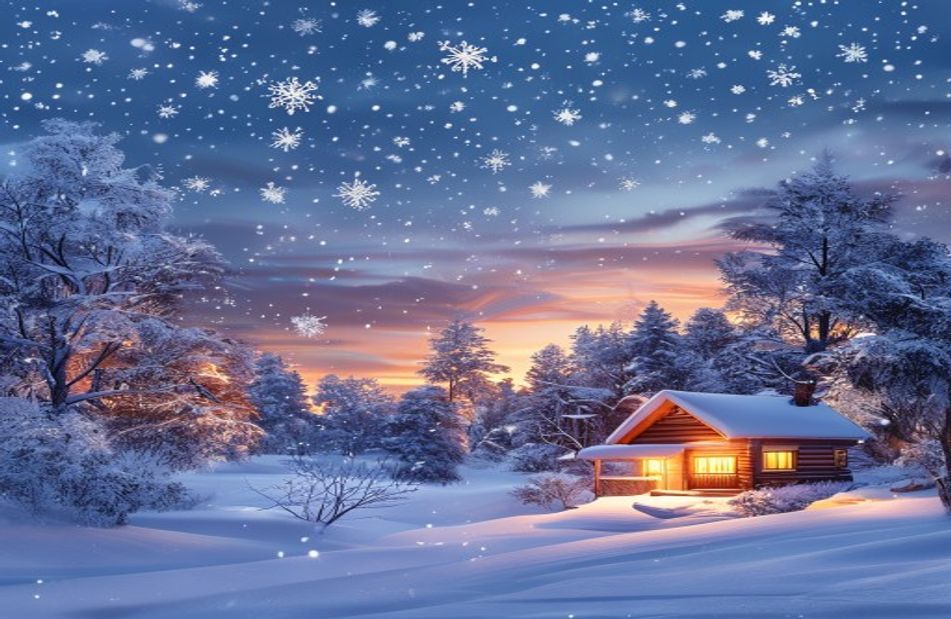 Winter Scene Wallpaper