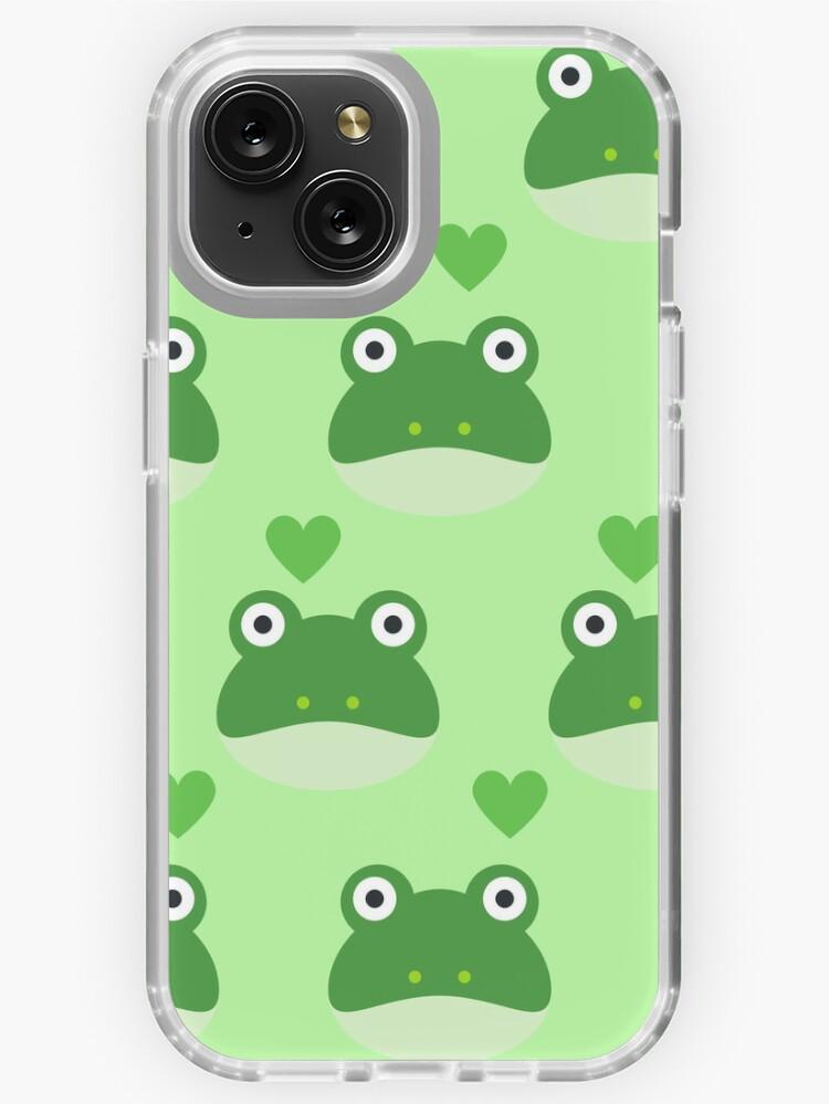 Funny Cute Frog Wallpaper iPhone Case for Sale by MKD Artz